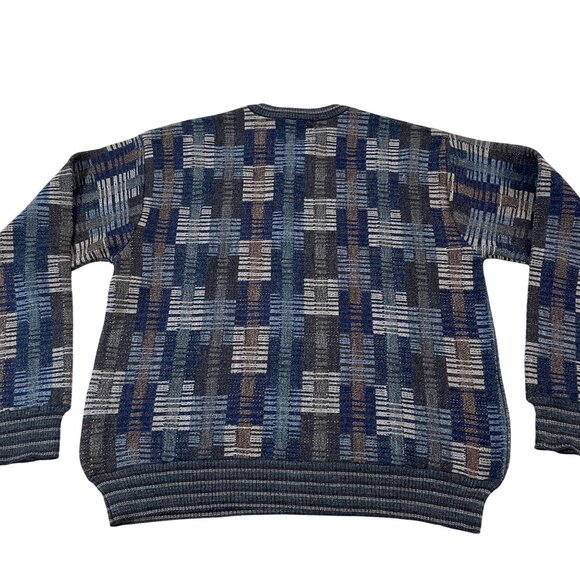 Vintage Tricots St. Raphael Merino Wool Sweater Men's Medium 80s 90s Crosby - Picture 5 of 5